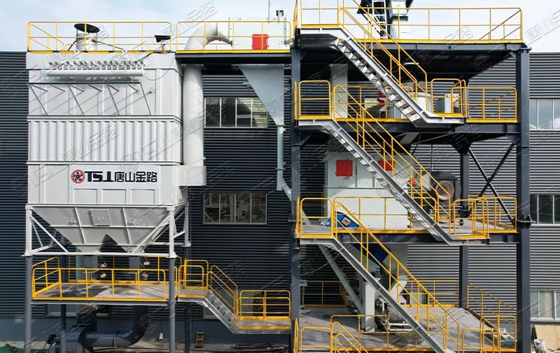 浙江干法制砂樓項(xiàng)目安裝飛快，馬上完工！